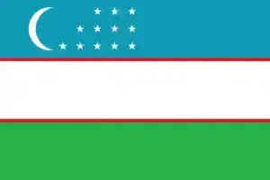 Uzbekistan flag