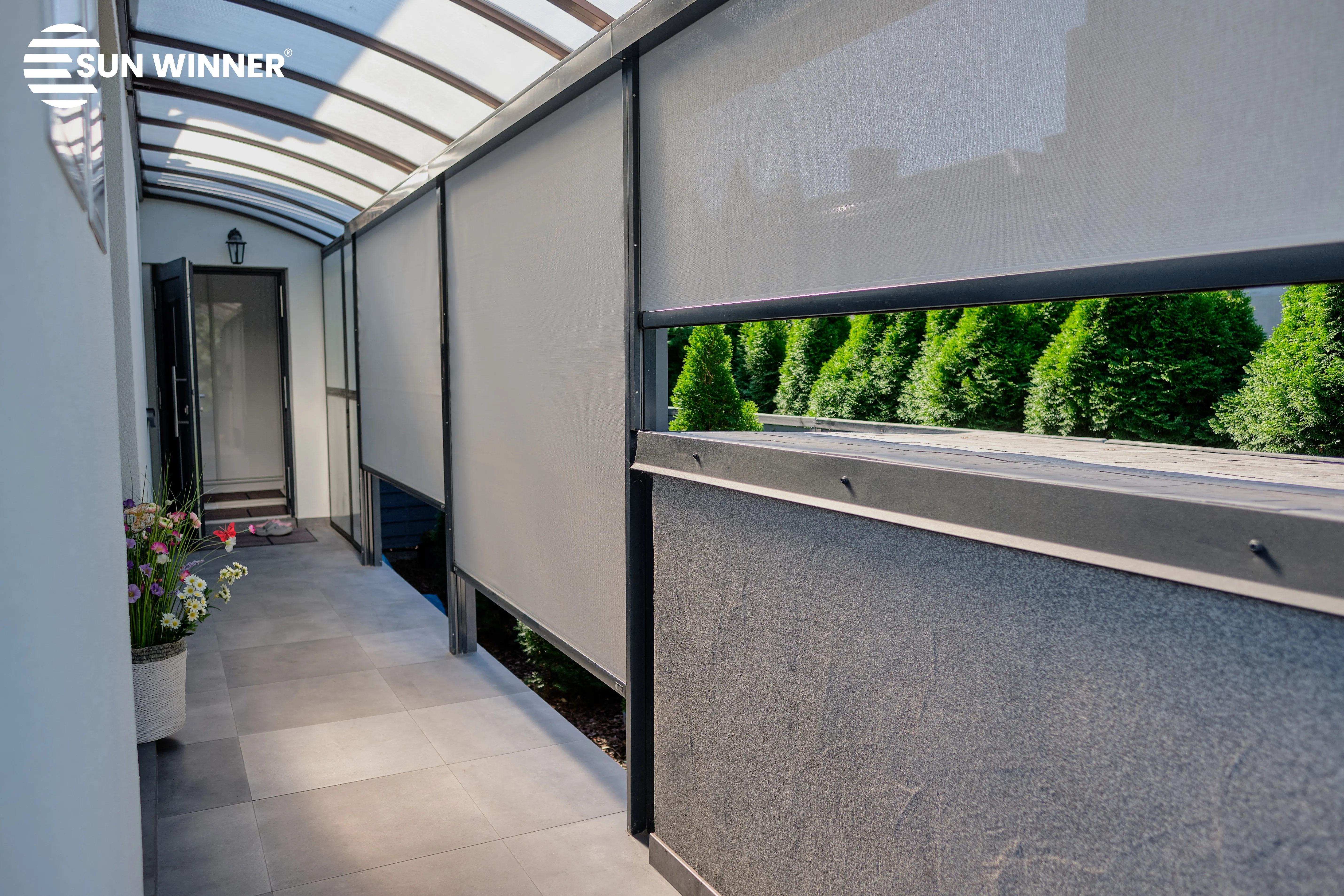 bioklimatska pegola ziproloji zasenčitev