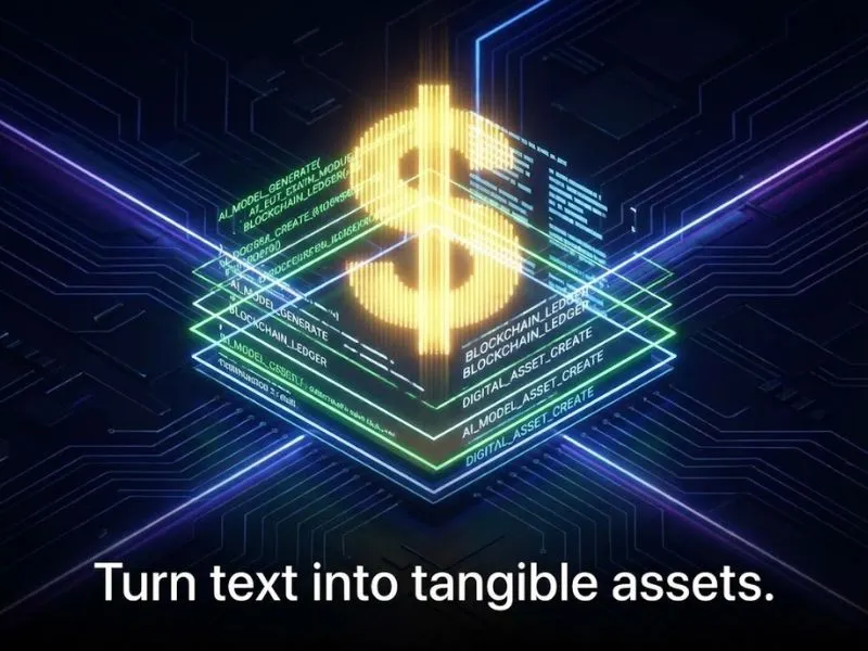Dollar sign representing the financial value of structured prompt engineering.