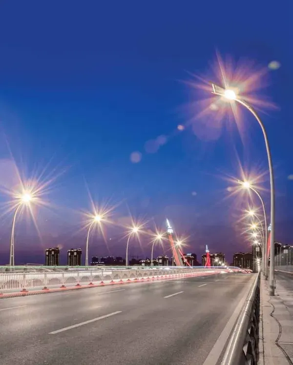 Conical Light Poles