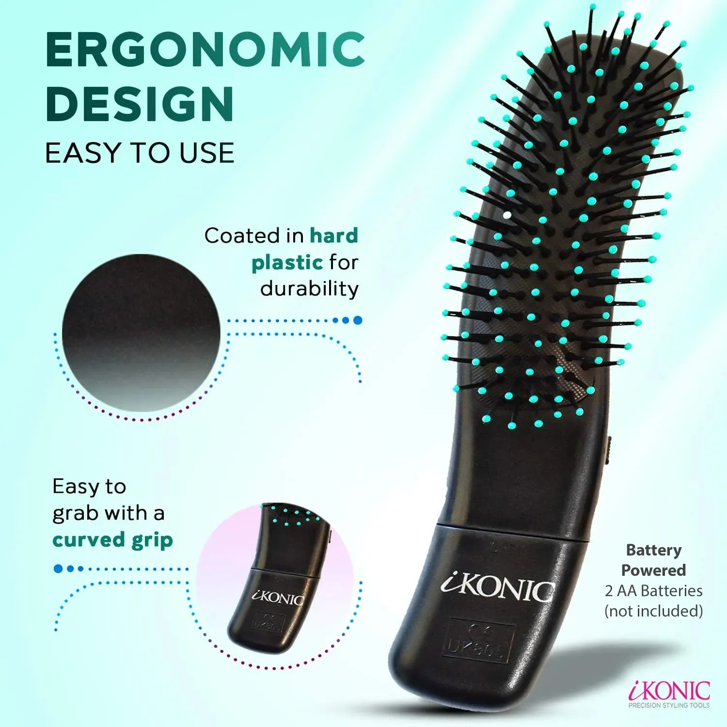 Hot New Electric Vibrating Hair Brush Comb Massager