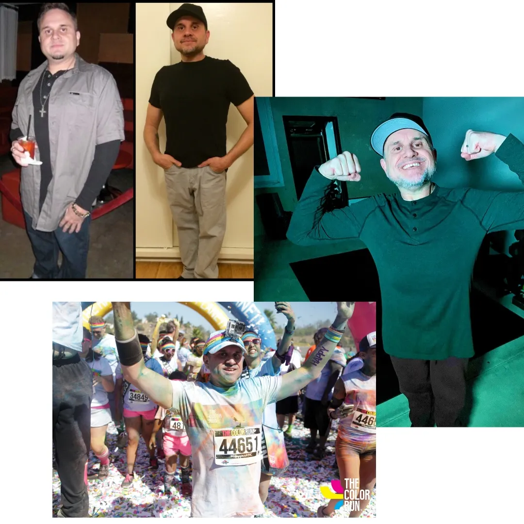 Tony Jacobsen transformation collage