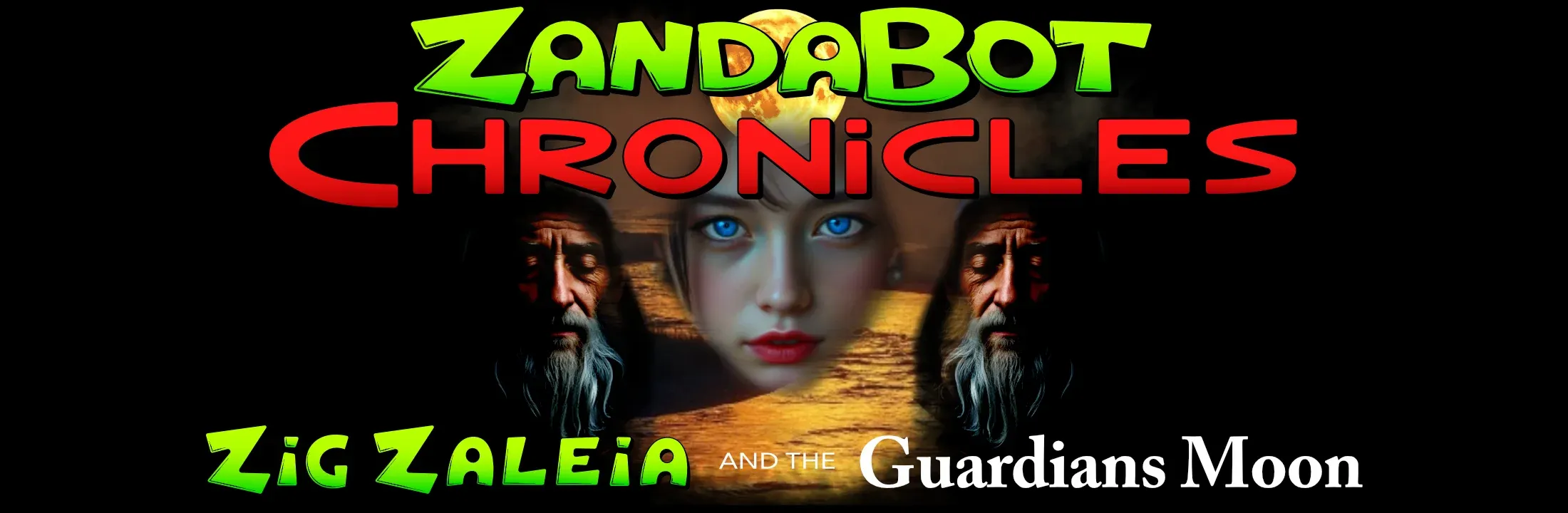 ZandaBot Chronicles Zig Zaleia and the Guardians Moon