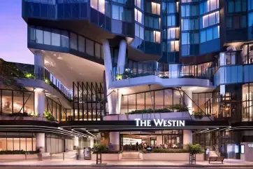 The Westin Brisbane Exterior Night