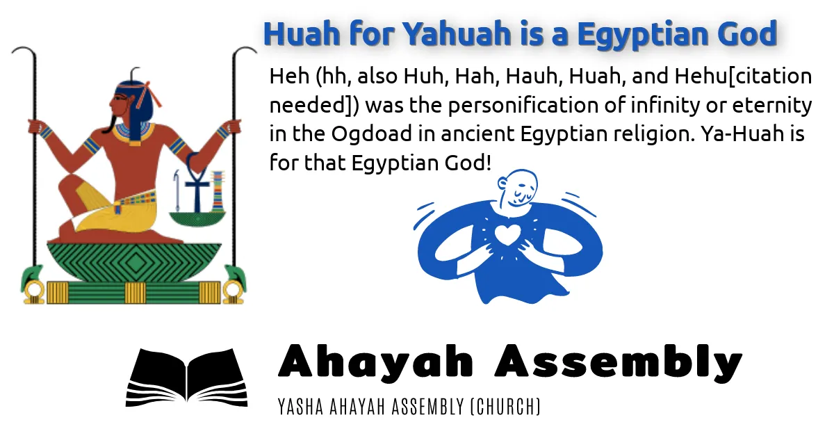 Yahuah Huah Egyptian God