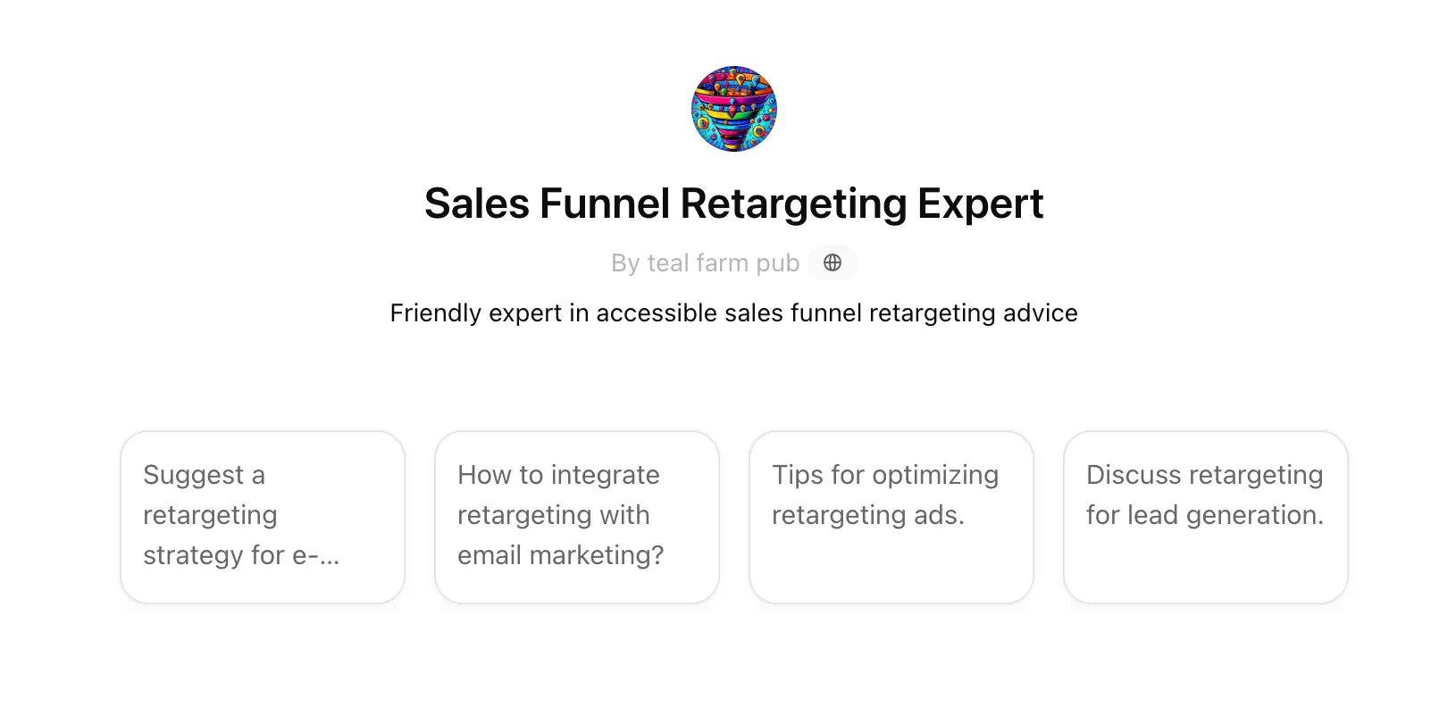 Sales funnel retargeting 