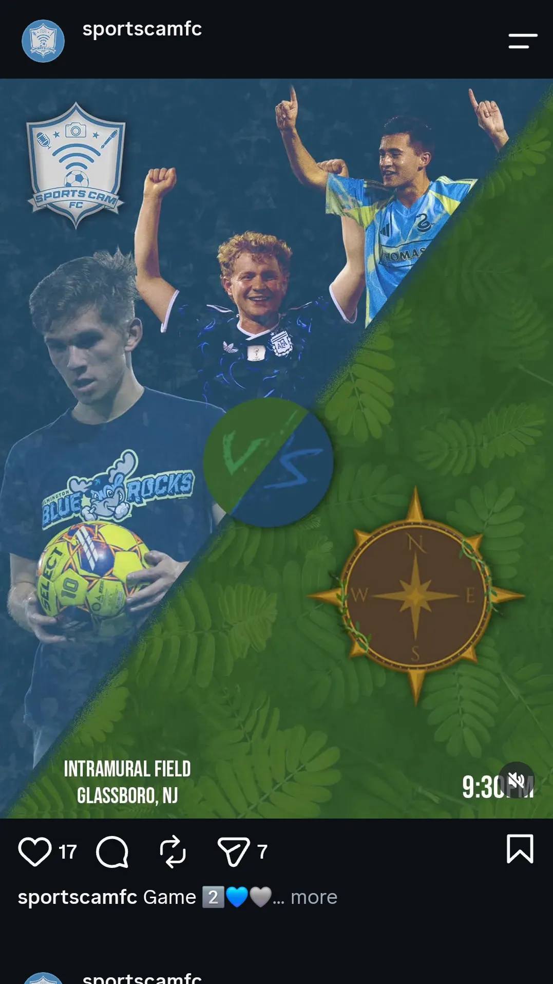 Sports CaM FC Match Day