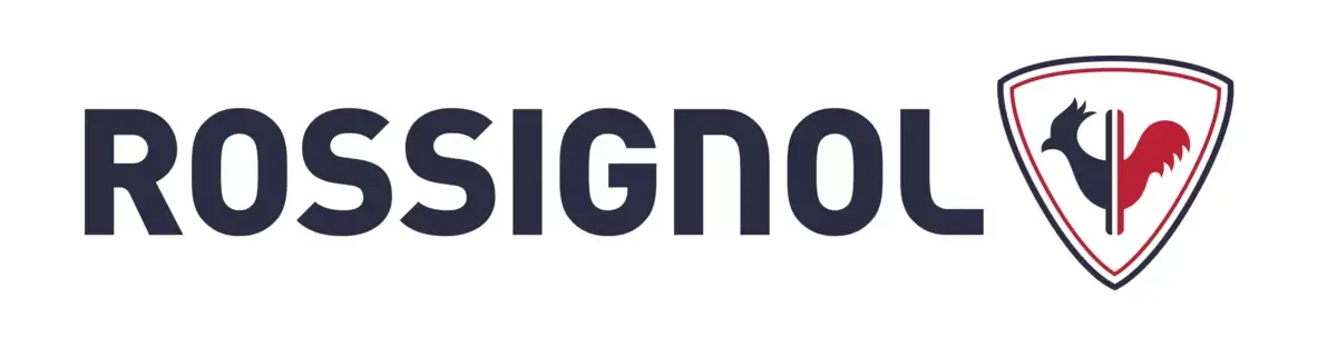 Logo van Rossignol, het skimerk bij SnowiseSports