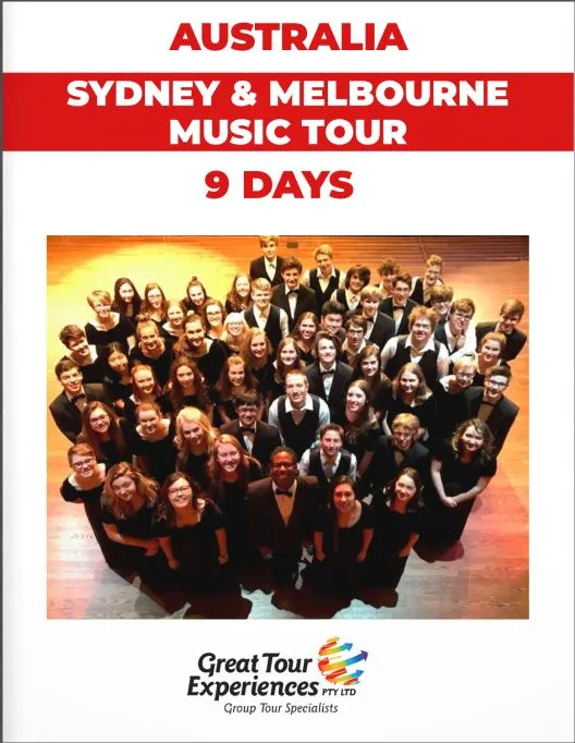 9 day syd & Melb Music tour