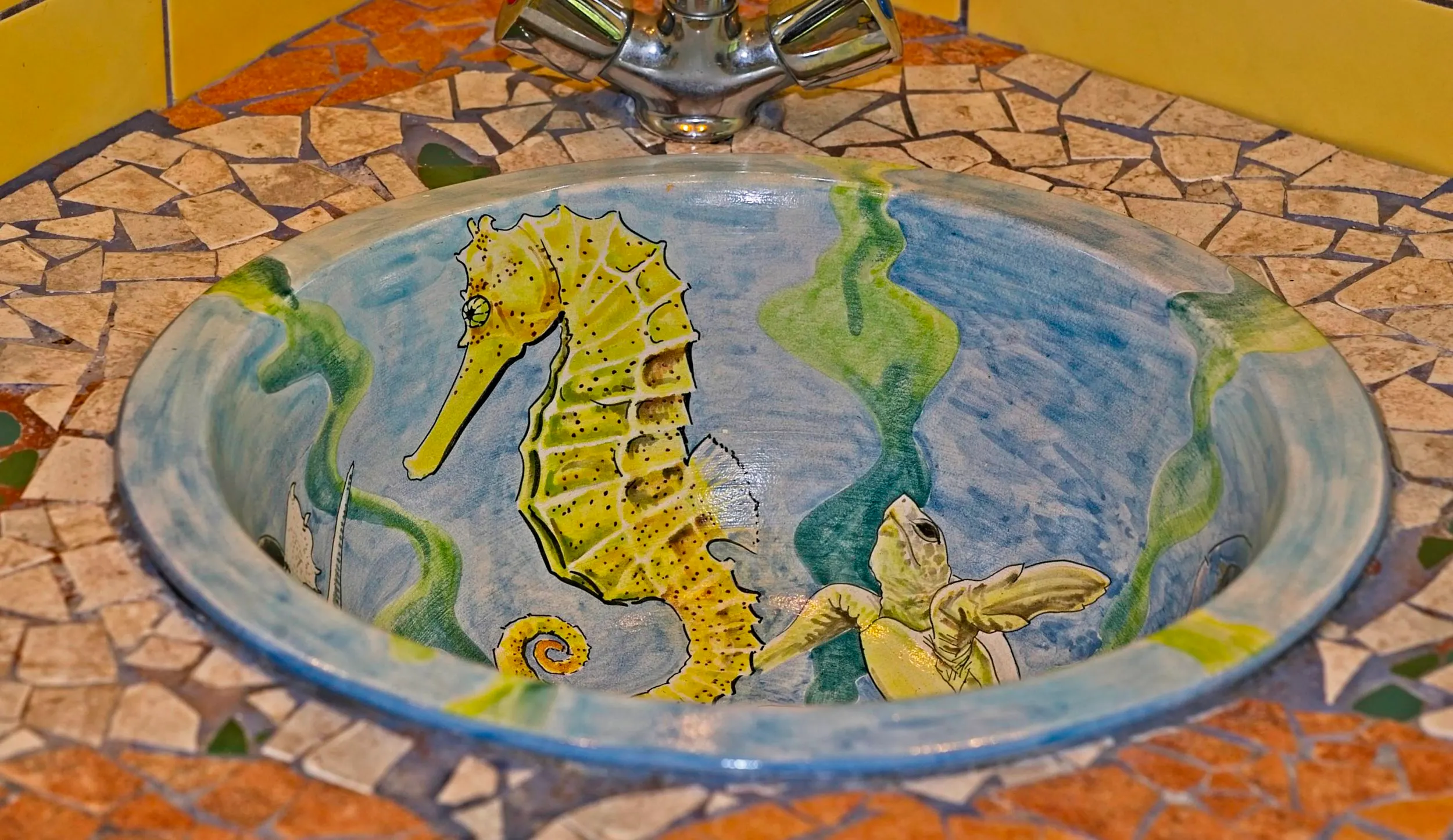 Sink in Turtle Room