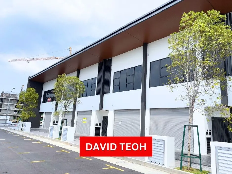 alma 2 storey corner shoplot for rent at sanctuary row at bukit mertajam penang