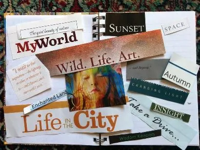 vision board