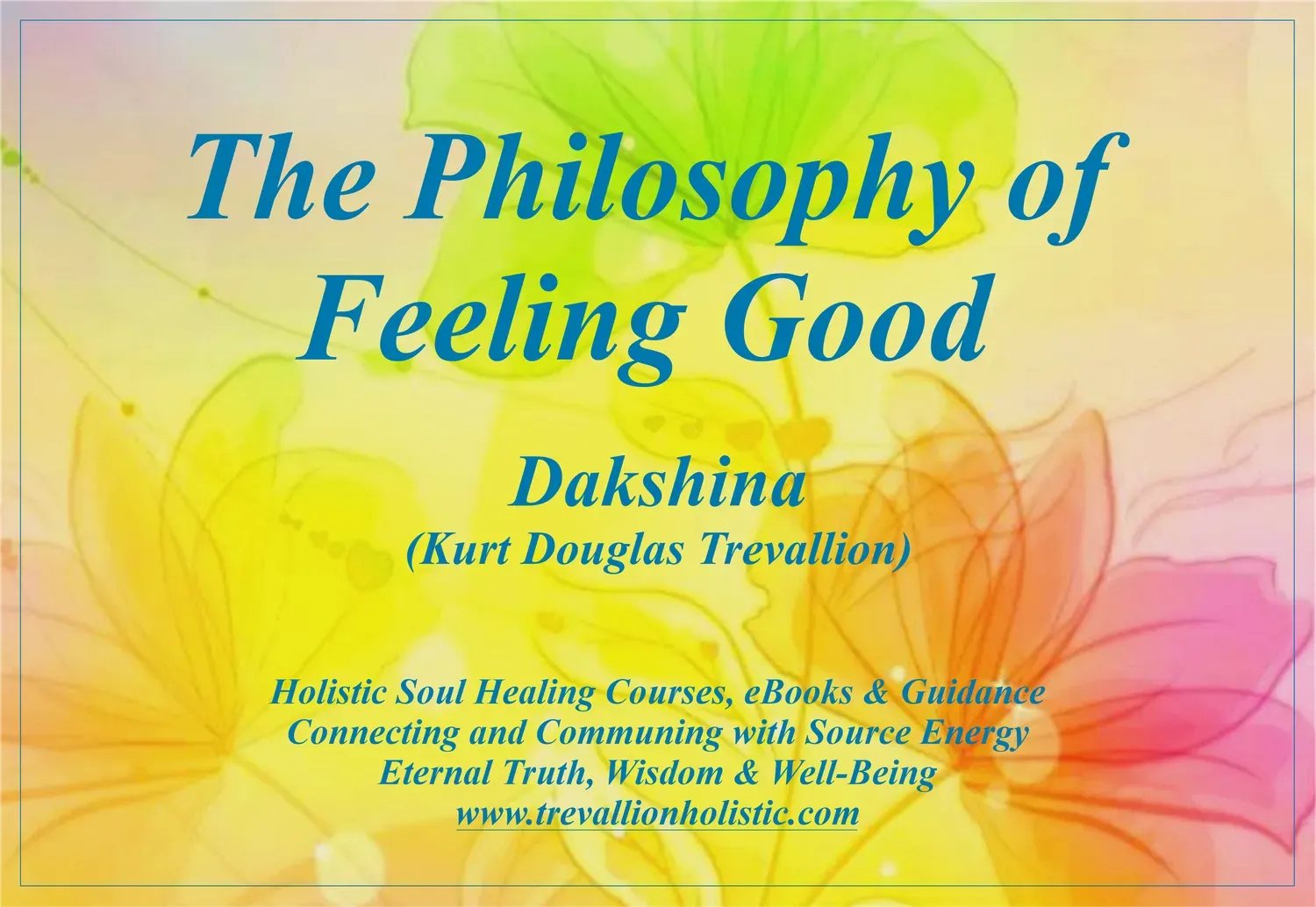 eBook Cover - The Philosophy of Feeling Good