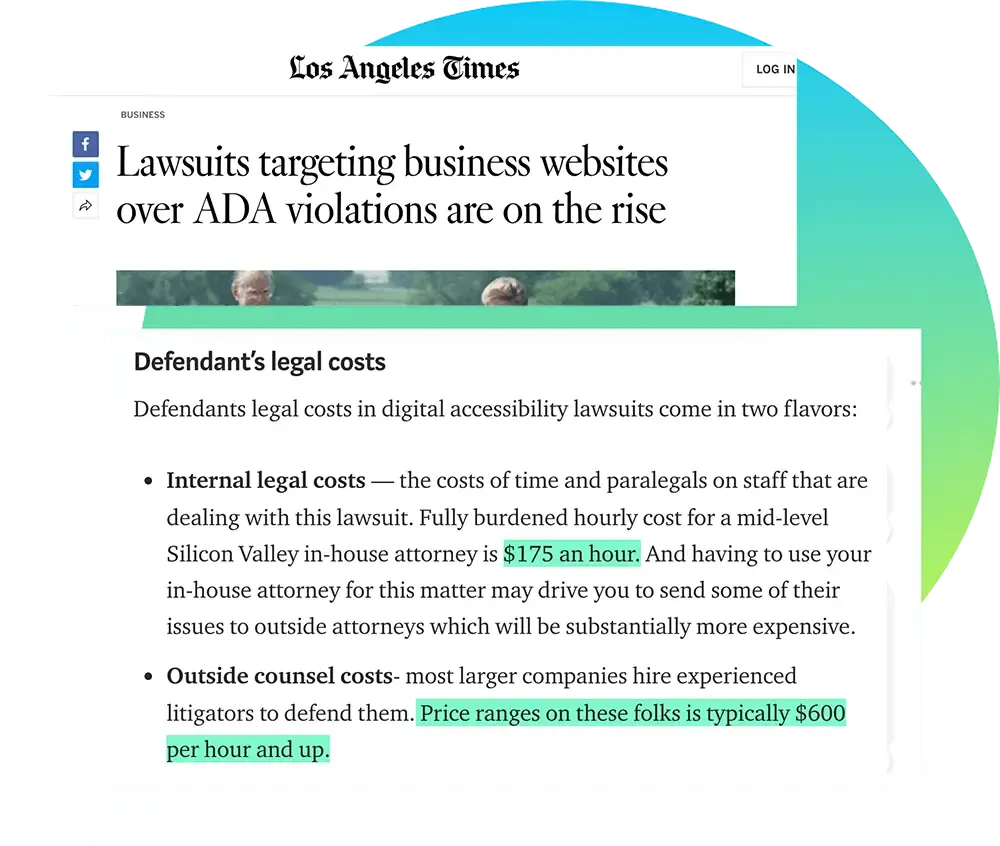 LA times lawsuit cost picture