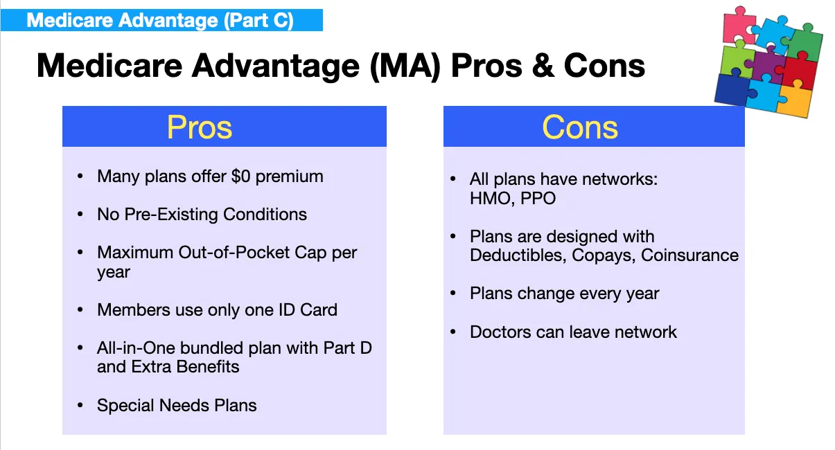 Medicare Advantage Pros and Cons