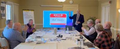 Vistage hands raised