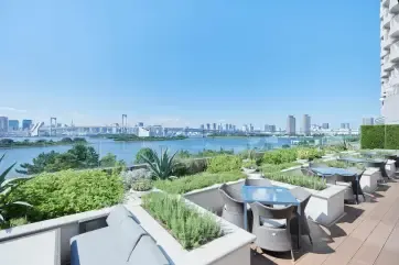 Hilton Tokyo Odaiba Executive Lounge Terrace