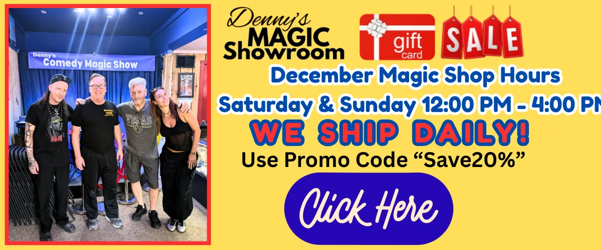 Denny's Magic Showroom