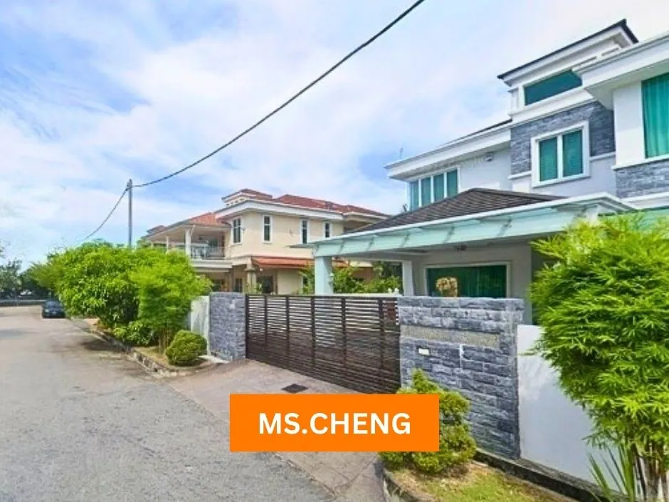 taman panchor mutiara double storey bungalow house for sale at nibong tebal