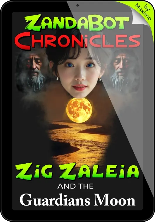 ZandaBot Chronicles Zig Zaleia and the Guardians Moon