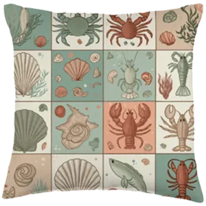 image of crustacean core pillow available on amazon