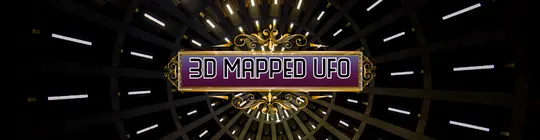 ufo 3d video mapping