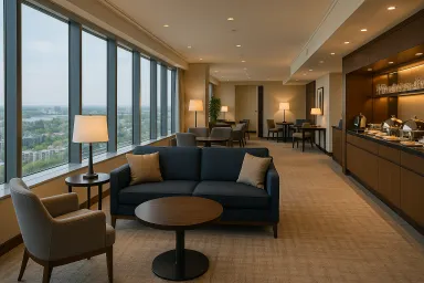 Executive club room lounge
