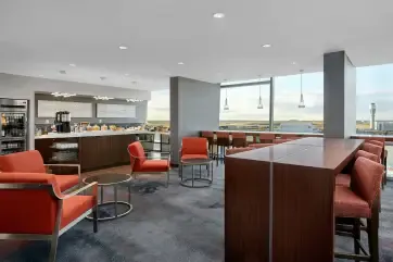 Calgary Airport Marriott In-Terminal Hotel Executive Lounge
