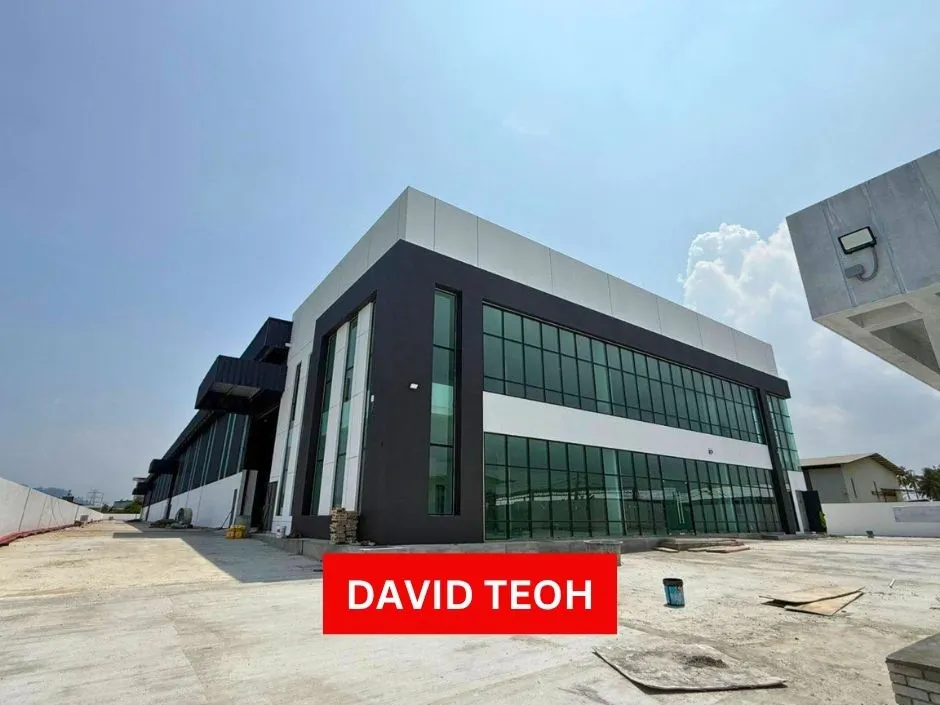 brand new detached factory warehouse for rent at juru bukit tambun