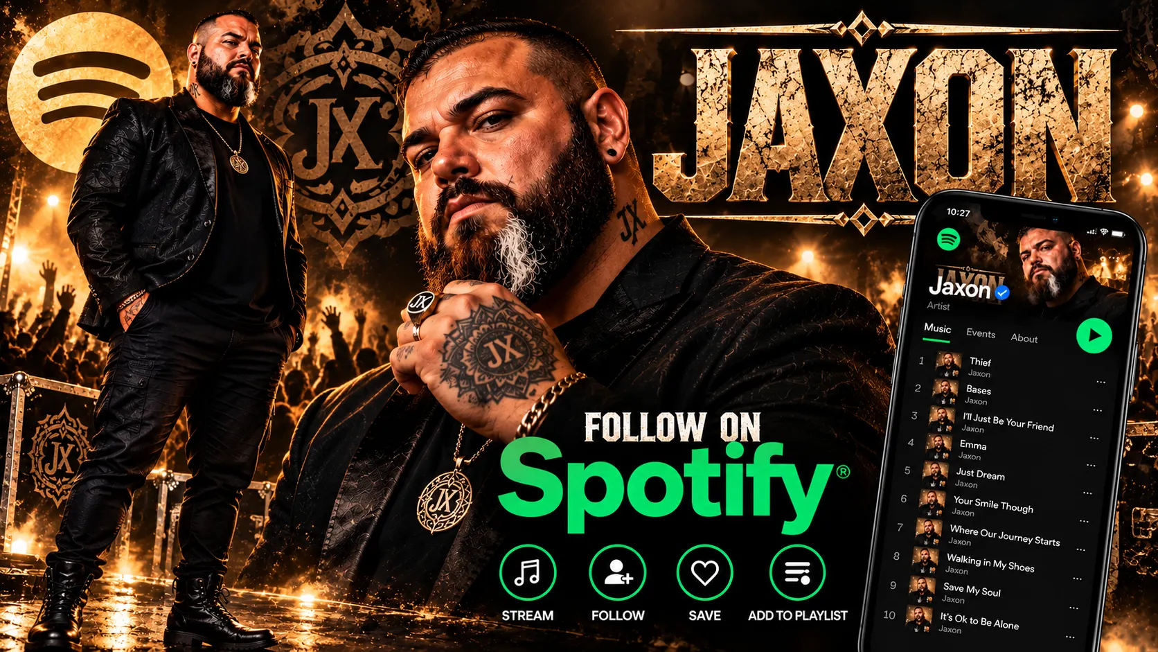 Jaxon - Spotify Page