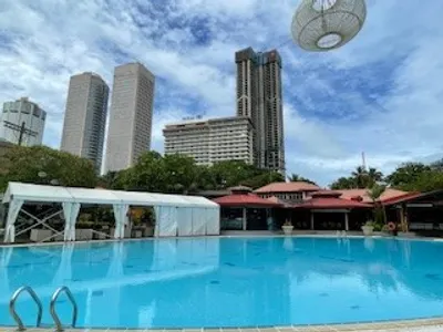 Hilton Colombo Sri Lanka zwembad
