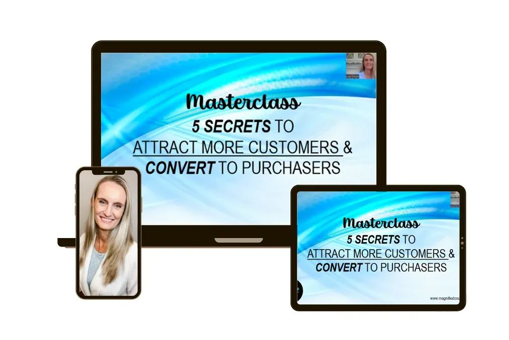 small business online masterclass find more customers 5 secrets lisa dixon marketing tips education