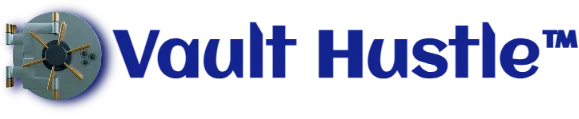 Vault Hustle Branded Logo