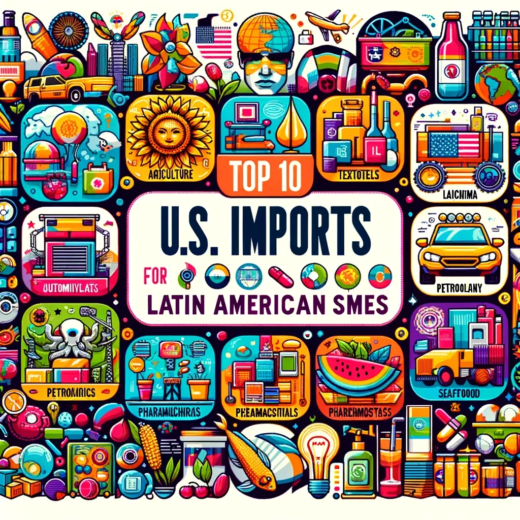 Las 10 Principales Importaciones de EE. UU. Ofreciendo Oportunidades Lucrativas para las PyMEs de América Latina