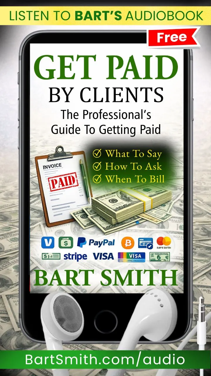 Get Paid By Clients Audiobook by Bart Smith