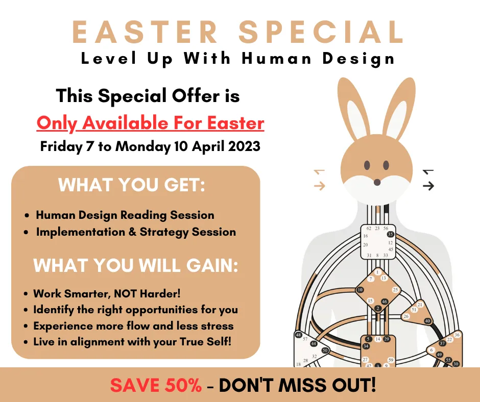 Human Design Combo - EASTER SPECIAL