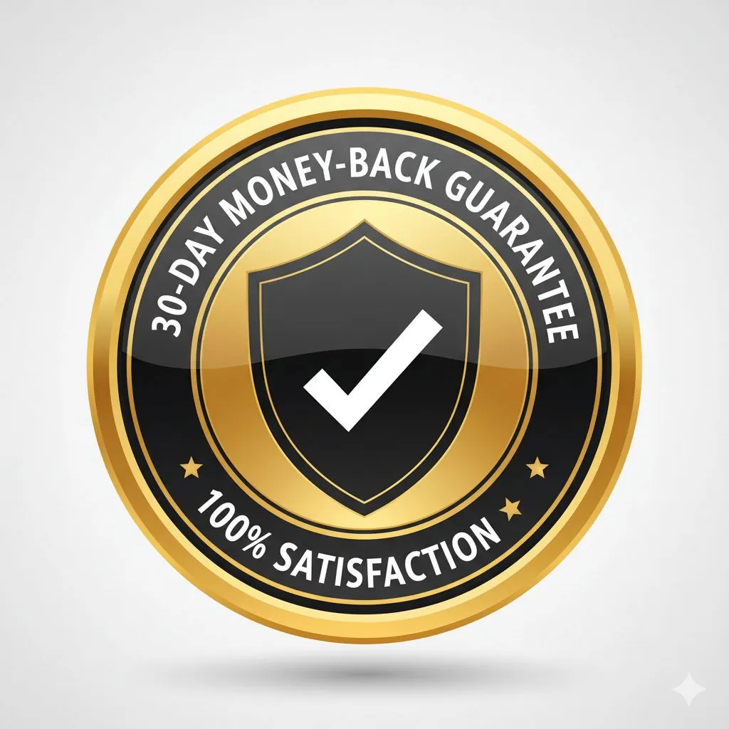30 day money back gurantee seal