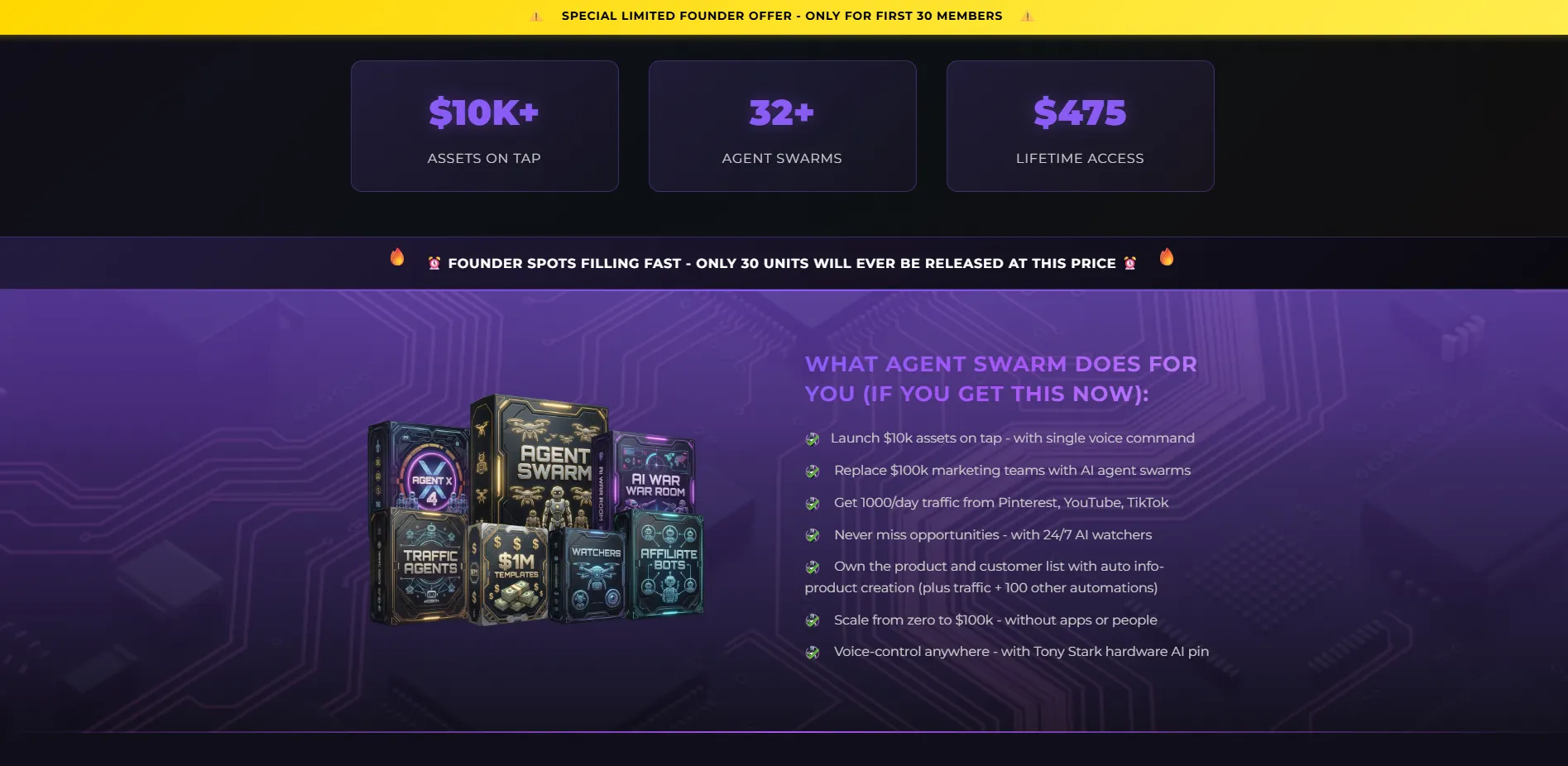 Agent Swarm - Offer - Benefits