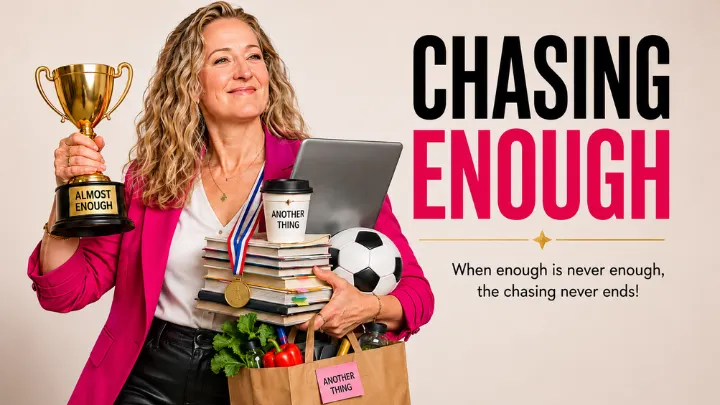 Chasing Enough — a one-woman show by Diane Rolston