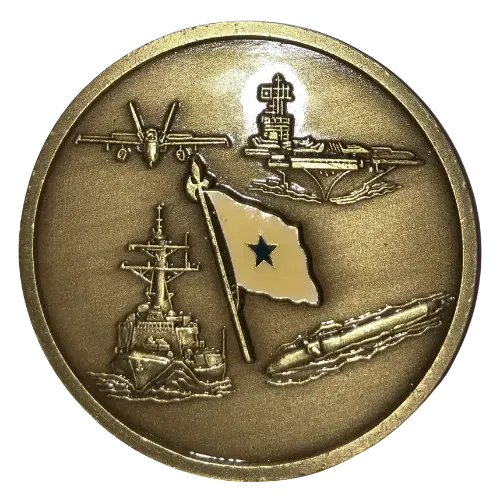 Navy Commitment Coin