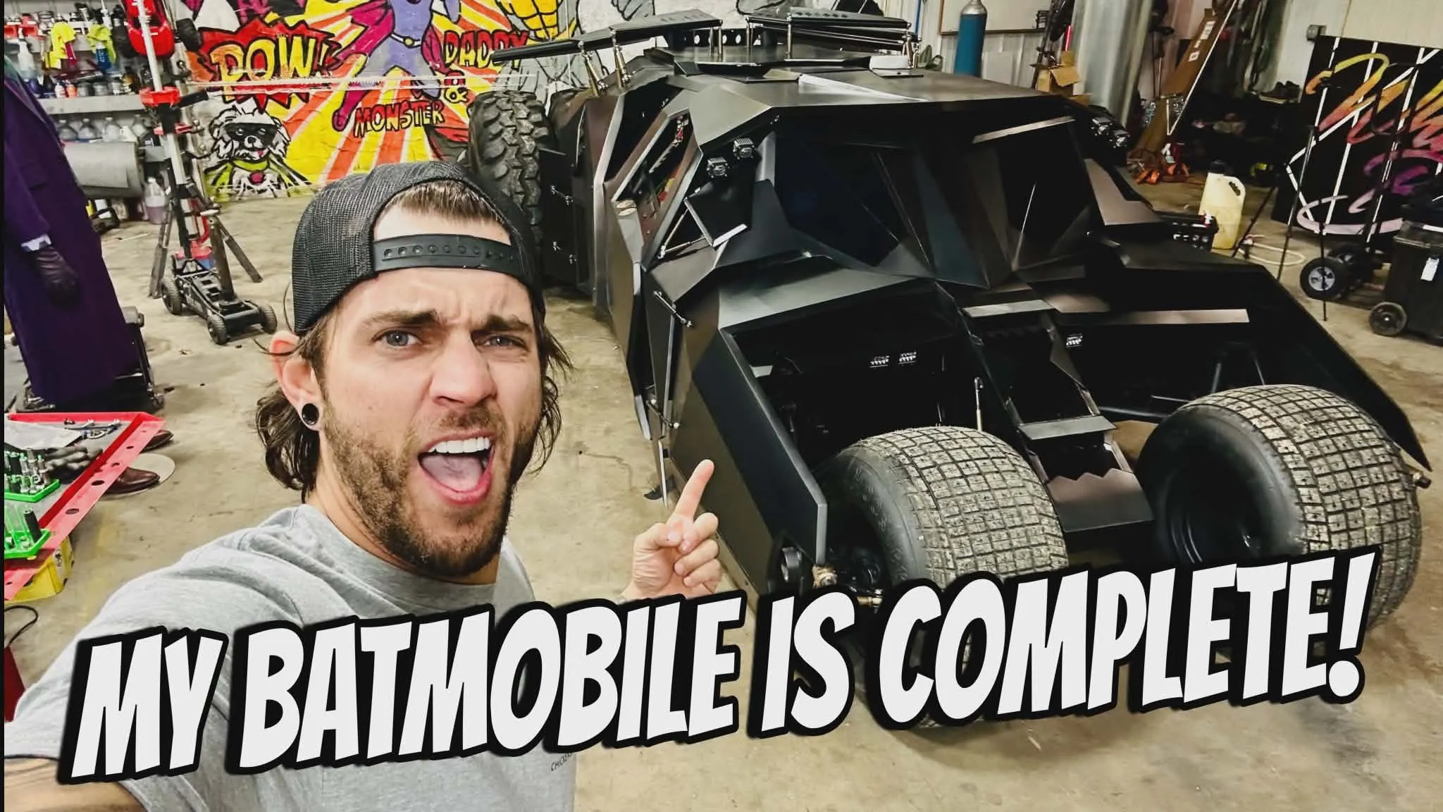 Whiskey Biz Tumbler Batmobile