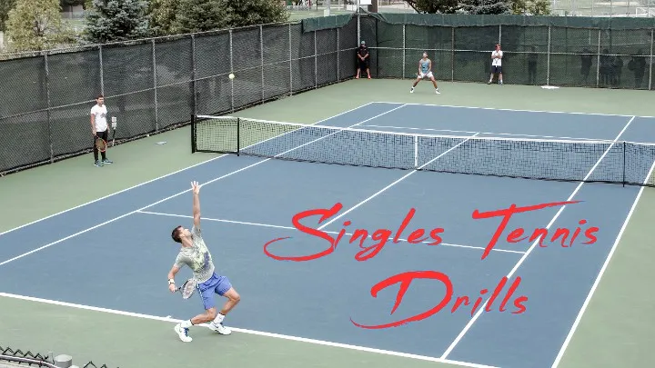 singles tennis drills / videos