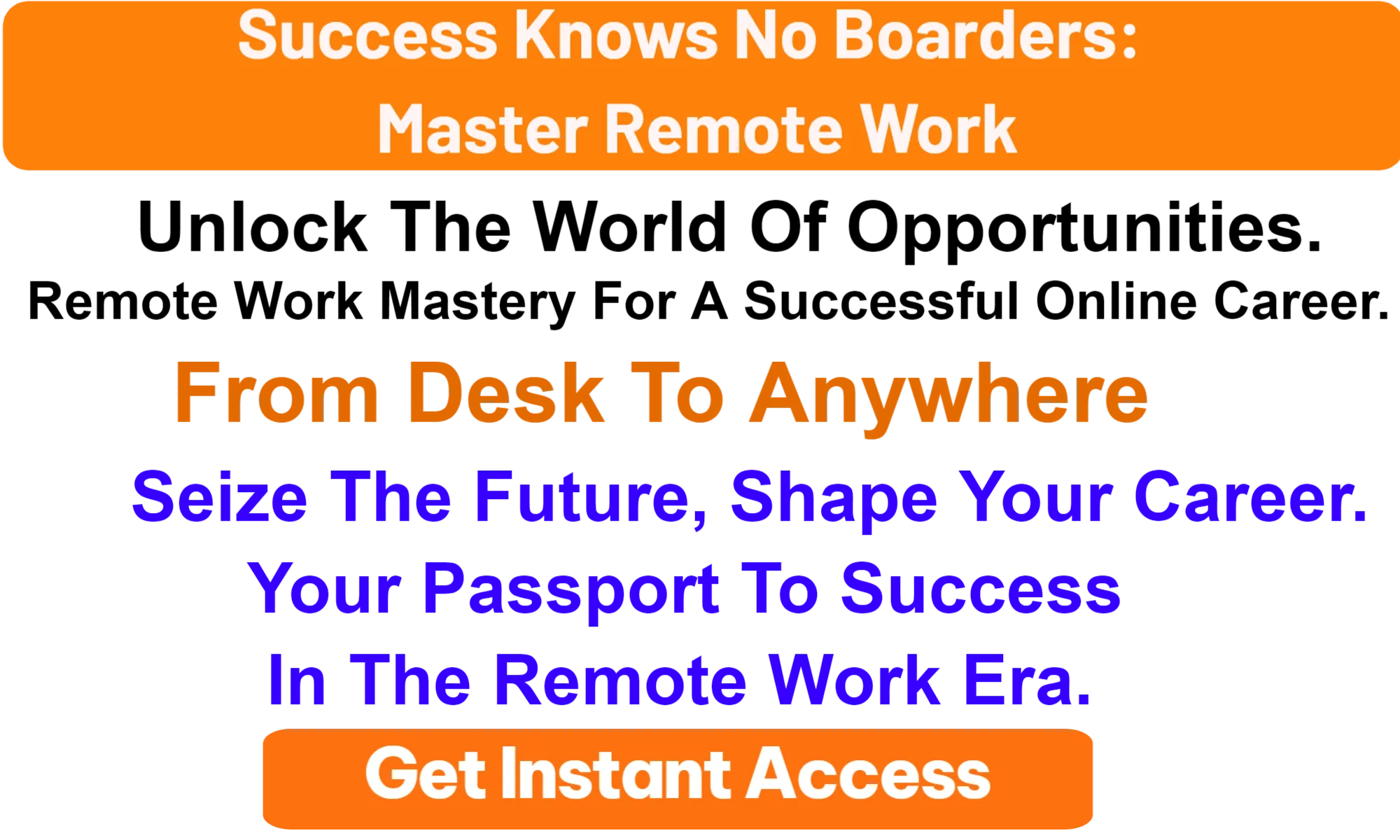 Remote Work Domination; Building a Successful Online Career