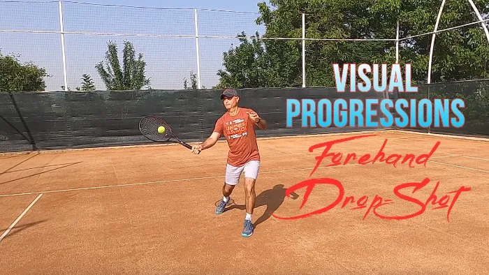 Forehand Drop-Shot - visual tennis lesson