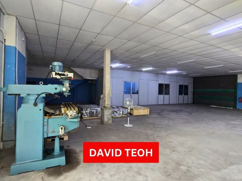 taman industri teguh factory warehouse for rent at permatang tinggi