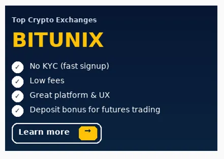 Bitunix Crypto Exchange Referral Bonus