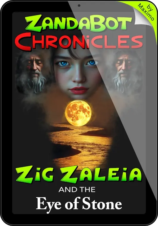 ZandaBot Chronicles Zig Zaleia and the Guardians Moon