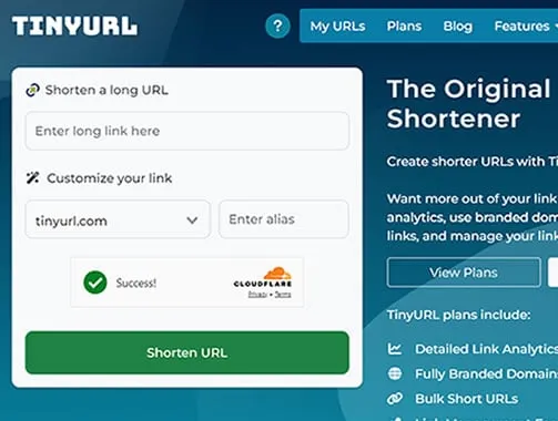 TinyURL.com (Create Short URLs)