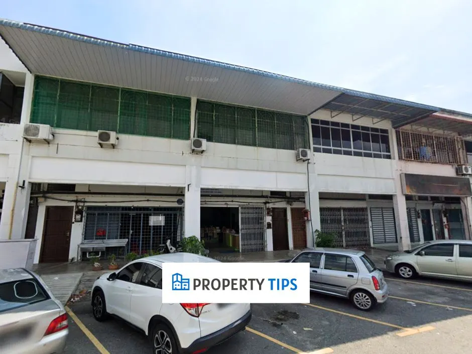 bukit tambun 2 storey shoplot ground floor for rent at simpang ampat penang
