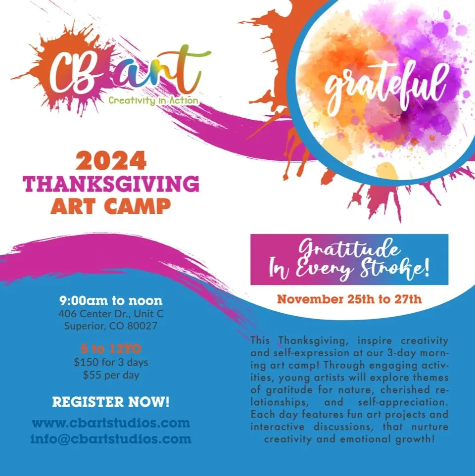 Thanksgiving Art Camp